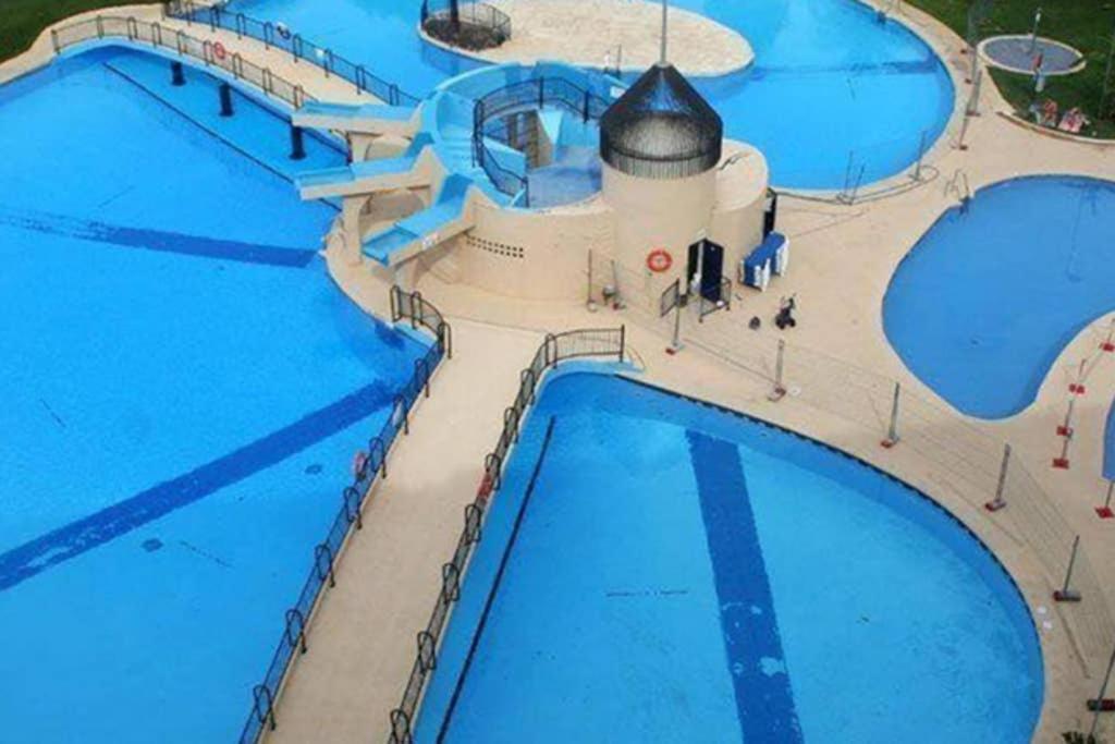 Benalmadena Estudio Jjupiter 250 M Del Mar Con Vistas Al Mar Piscinas Eksteriør bilde