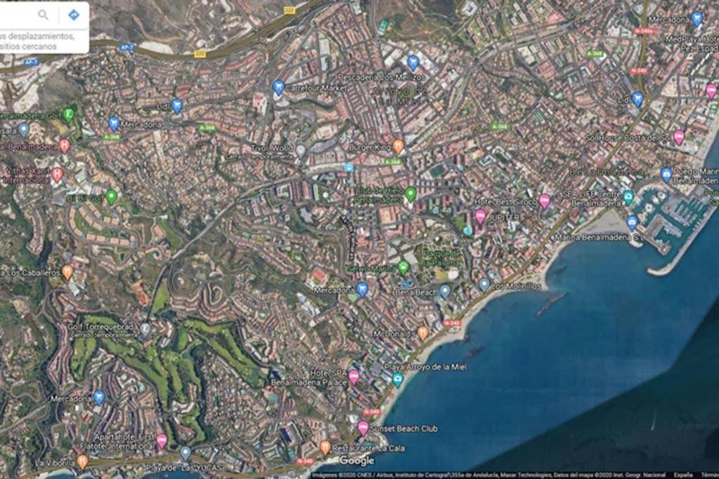 Benalmadena Estudio Jjupiter 250 M Del Mar Con Vistas Al Mar Piscinas Eksteriør bilde