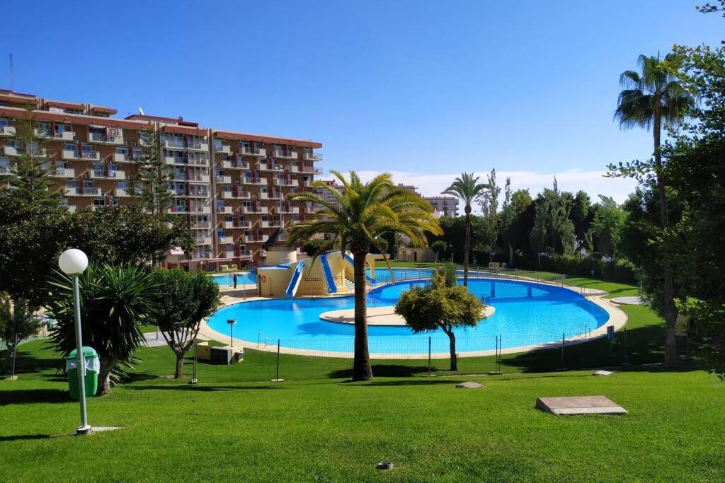 Benalmadena Estudio Jjupiter 250 M Del Mar Con Vistas Al Mar Piscinas Eksteriør bilde