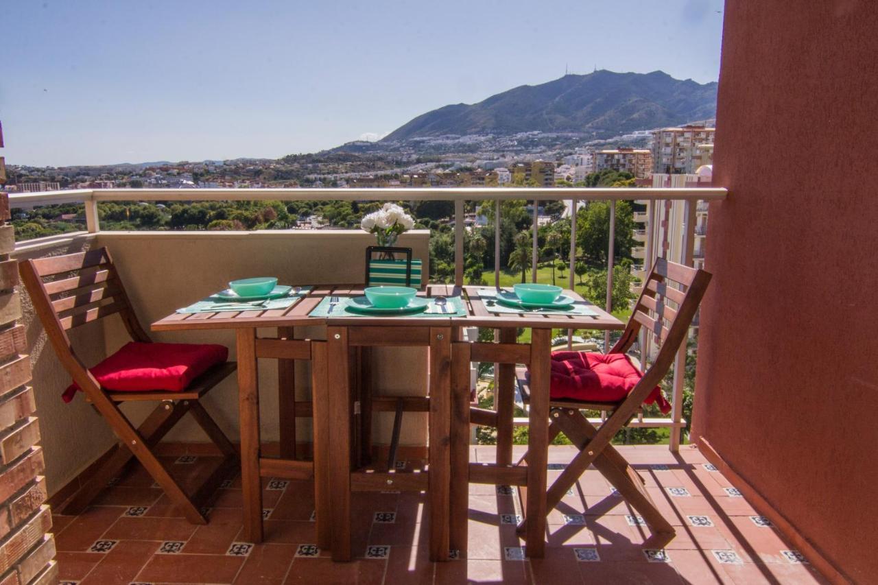 Benalmadena Estudio Jjupiter 250 M Del Mar Con Vistas Al Mar Piscinas Eksteriør bilde