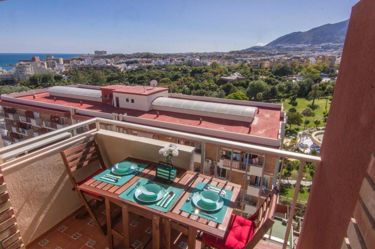 Benalmadena Estudio Jjupiter 250 M Del Mar Con Vistas Al Mar Piscinas Eksteriør bilde