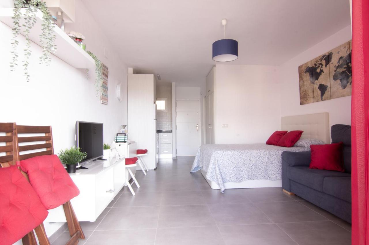 Benalmadena Estudio Jjupiter 250 M Del Mar Con Vistas Al Mar Piscinas Eksteriør bilde