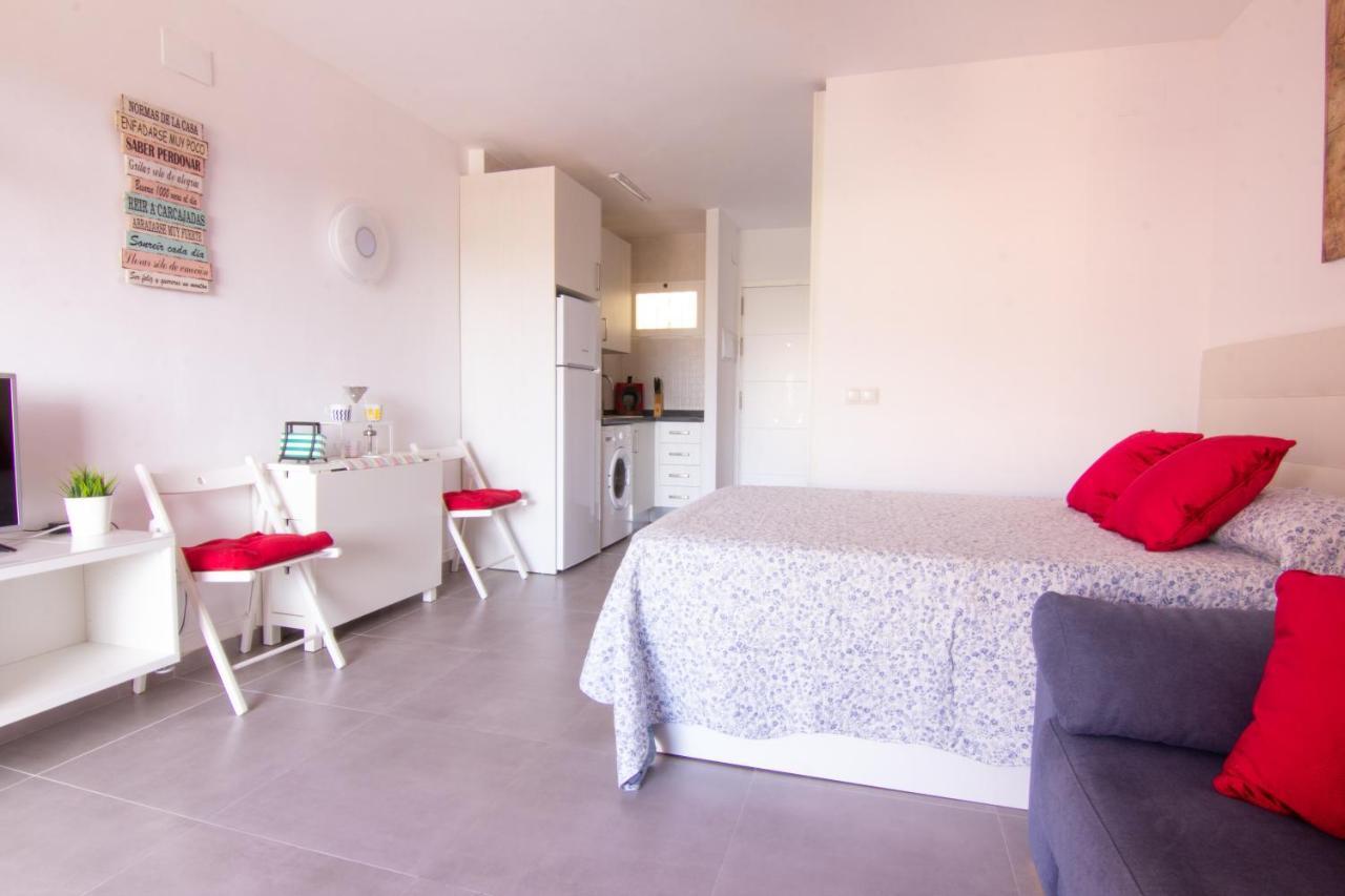 Benalmadena Estudio Jjupiter 250 M Del Mar Con Vistas Al Mar Piscinas Eksteriør bilde