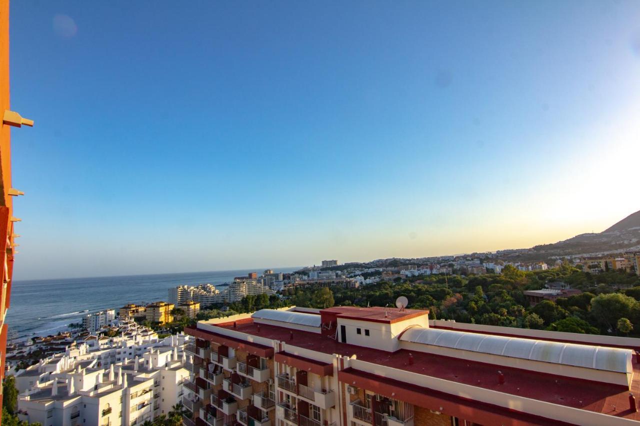 Benalmadena Estudio Jjupiter 250 M Del Mar Con Vistas Al Mar Piscinas Eksteriør bilde